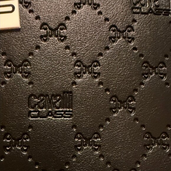 Cavalli Class Extra Large Tote with Embossed Logo on the bag - Picture 4 of 4